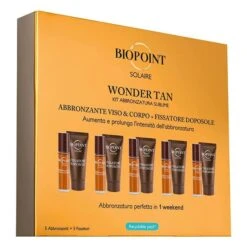 BIOPOINT SOLAIRE KIT ABBRONZANTE WONDER TAN VISO E CORPO