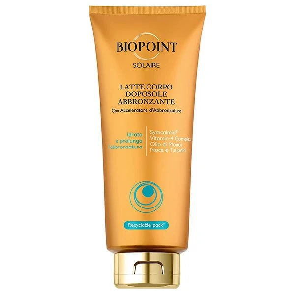 BIOPOINT SOLAIRE LATTE DOPOSOLE CORPO ABBRONZANTE 400 ML 1 BIOPOINT SOLAIRE LATTE DOPOSOLE CORPO ABBRONZANTE 400 ML