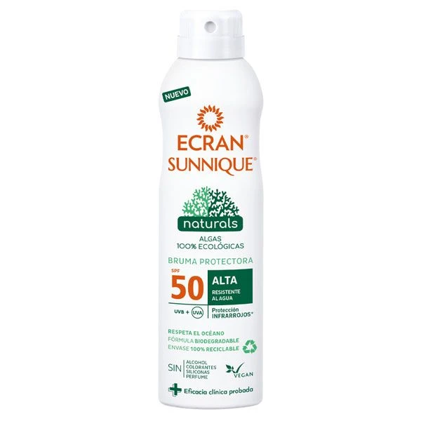 ECRAN SUN CARE NATURALSPROTEZIONE SOLARE SPF50 SPRAY 250 ML 1 ECRAN SUN CARE NATURALSPROTEZIONE SOLARE SPF50 SPRAY 250 ML