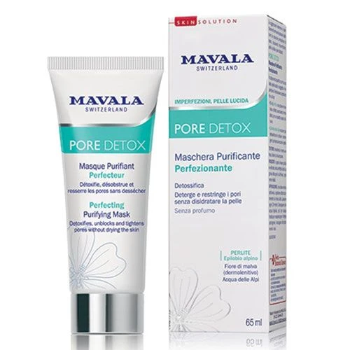 MAVALA PORE DETOX MASCHERA PURIFICANTE PERFEZIONANTE 65 ML -Viso Cosmetics Negozio pore detox maschera purificante
